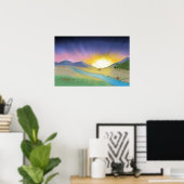 Die Ranch Poster (Heimbüro)