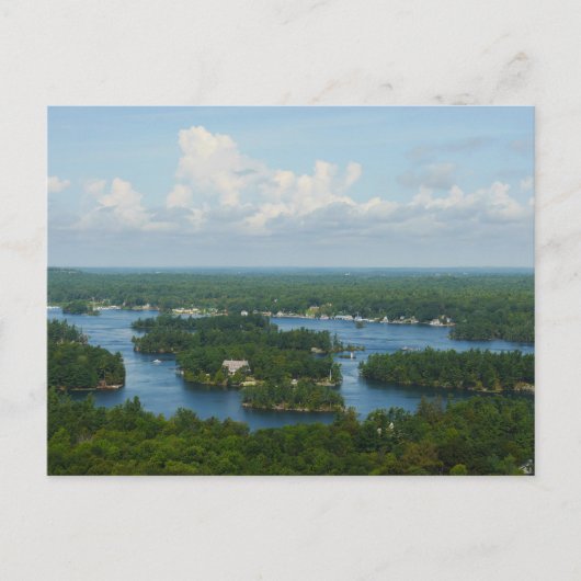 Die Rapids - Tausend Inseln Postkarte (Vorderseite)