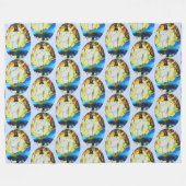 DIE RAPTUNG FLEECEDECKE (Vorderseite (Horizontal))