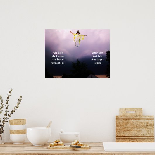 DIE RAPTUR IM HIMMEL POSTER (Küche)