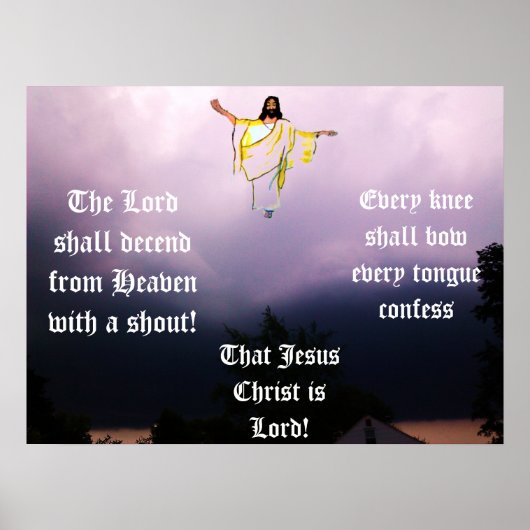 DIE RAPTUR IM HIMMEL POSTER (Vorne)