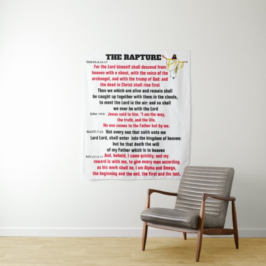 DIE RAPTURE-TAPESTRE WANDTEPPICH (Beispiel)