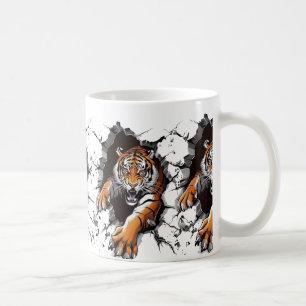 Die Rarbe der Kraft und des Mutes Luxus Tasse
