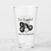 Die Rasenbowls und die schönen, Glas (Rückseite)