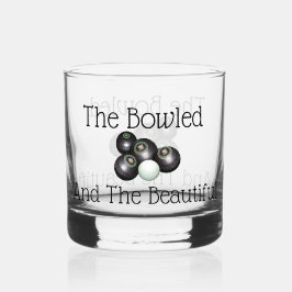 Die Rasenbowls und die schönen, Whiskyglas