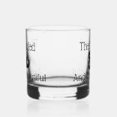 Die Rasenbowls und die schönen, Whiskyglas (Rechts)