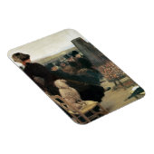 Die Rassen von Auteuil, Teil eines Triptychons (Öl Magnet (Rechte Seite)