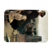 Die Rassen von Auteuil, Teil eines Triptychons (Öl Magnet (Horizontal)