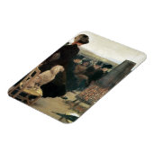 Die Rassen von Auteuil, Teil eines Triptychons (Öl Magnet (Linke Seite)