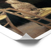 Die Rassen von Auteuil, Teil eines Triptychons (Öl Poster (Ecke)