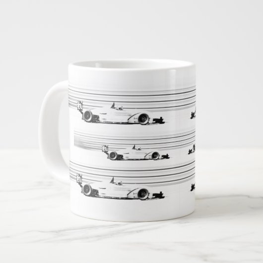 Die rassige Tasse (Vorderseite Links)