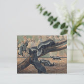 Die Ratels von Joseph Wolf Postkarte (Stehend Vorderseite)