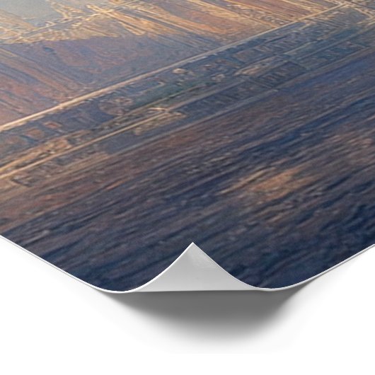 Die rätselhafte Festung Poster (Ecke)