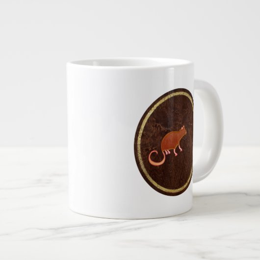 Die Ratte 2009 Jumbo-Tasse (Vorderseite Rechts)
