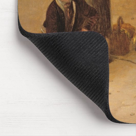 Die Ratten-Falle (Öl auf Platte) Mousepad (Ecke)