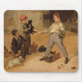 Die Ratten-Falle (Öl auf Platte) Mousepad (Vorne)