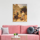 Die Ratten-Falle (Öl auf Tafel) Leinwanddruck (Insitu (Wohnzimmer))