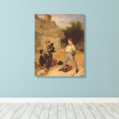 Die Ratten-Falle (Öl auf Tafel) Leinwanddruck (Insitu (Holzboden))