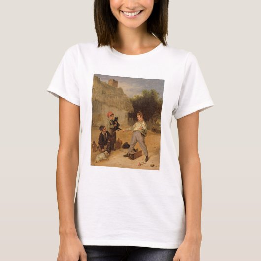 Die Ratten-Falle (Öl auf Tafel) T-Shirt (Vorderseite)