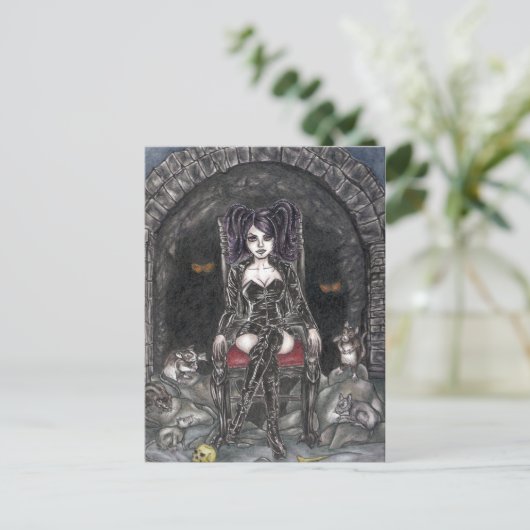 Die Rattenkönigin Postcard Postkarte (Stehend Vorderseite)