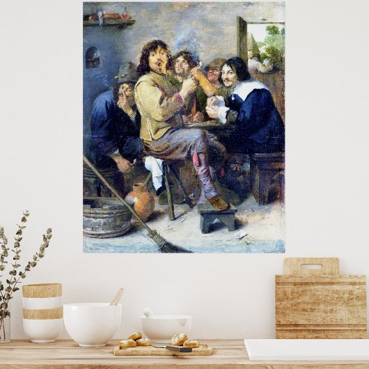 Die Raucher Poster (Küche)