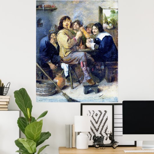 Die Raucher Poster (Heimbüro)