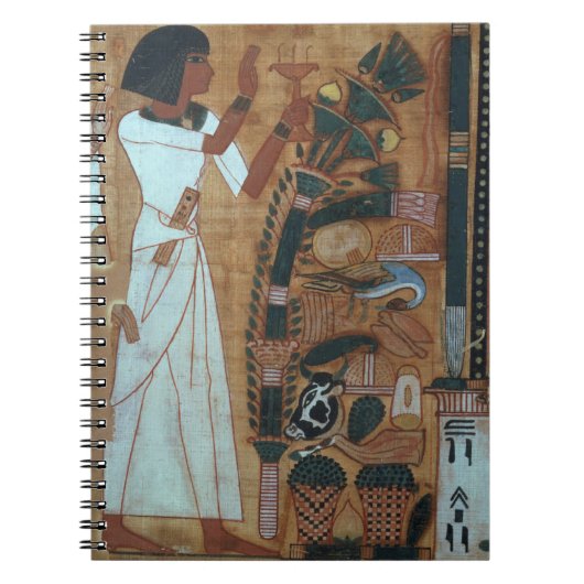 Die Räucherung von Osiris, Seite vom Buch von Th (Vorderseite)