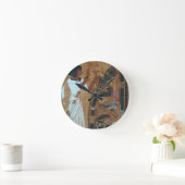 Die Räucherung von Osiris, Seite vom Buch von Th Runde Wanduhr (Zuhause)