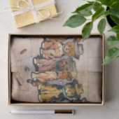 Die Rauchkatzen von Louis Wain Seidenpapier (Geschenk)