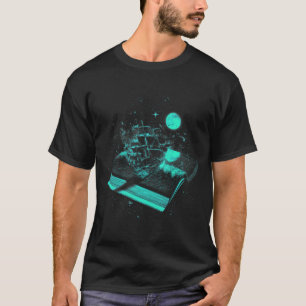 Die raue See des Wissens überqueren T-Shirt