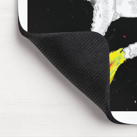 Die Raum-Ziege Mousepad (Ecke)