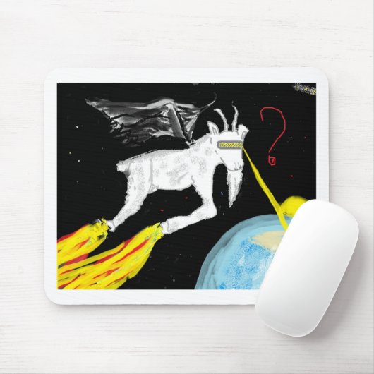Die Raum-Ziege Mousepad (Mit Mouse)