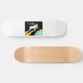 Die Raum-Ziege Skateboard (Horizontal)