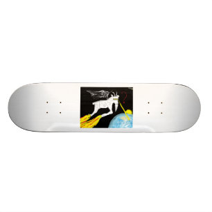 Die Raum-Ziege Skateboard