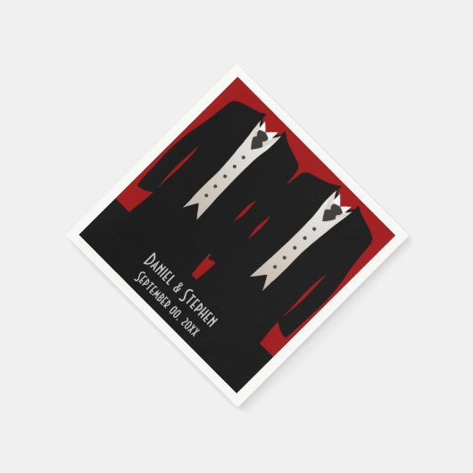 Die Räume Serviette (Ecke)