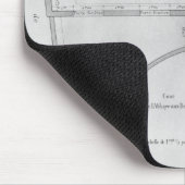 Die Räume von Madame Recamier Mousepad (Ecke)