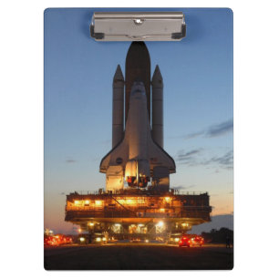 Die Raumfähre-Entdeckungs-Produkteinführung NASA Klemmbrett