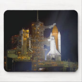 Die Raumfährenentdeckung beim Launch Pad 39A Mousepad (Vorne)