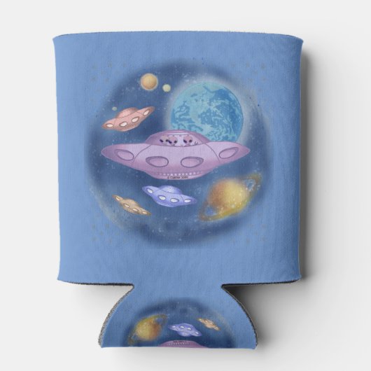 Die Raumfahrt kann kühler werden Dosenkühler (Rückseite)