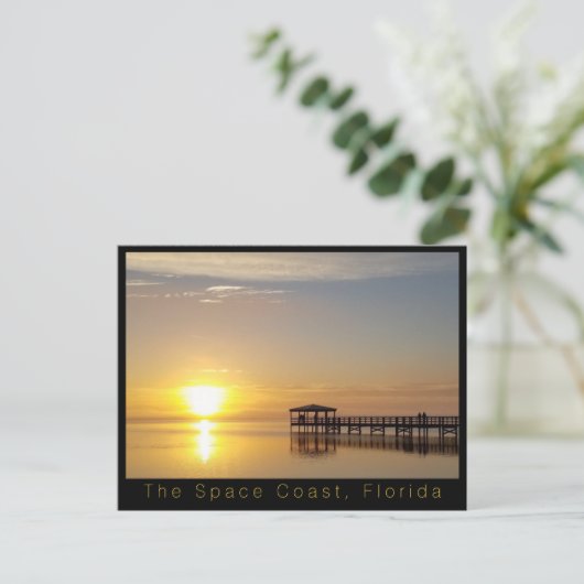 Die Raumküste, Florida Postkarte (Stehend Vorderseite)
