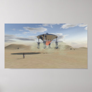 Die Räumlichkeiten von Ezekiel Poster