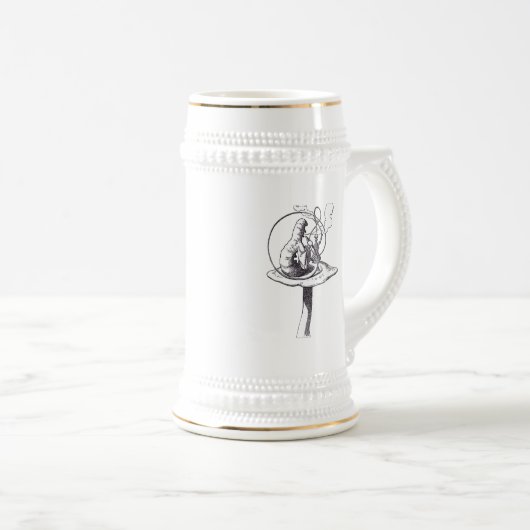 Die Raupe Bierglas (VorderseiteRechts)