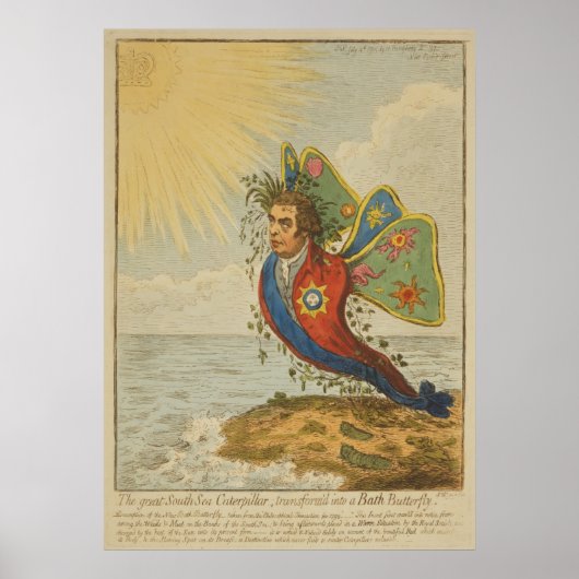 Die Raupe der Großen Südsee, Transform'd Poster (Vorne)