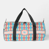 Die Raute am Strand Duffle Bag (Rückseite)