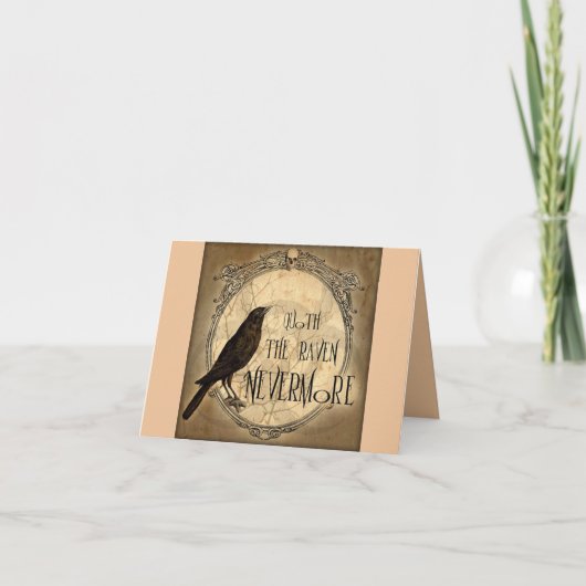 Die Raven Card Dankeskarte (Vorderseite)