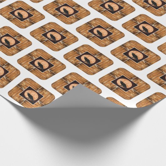 DIE RAVEN GESCHENKPAPIER (Ecke)