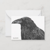 Die Raven Lesezeichen Mitteilungskarte (Vorderseite)