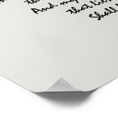 Die Raven letzte Verse Poster (Ecke)