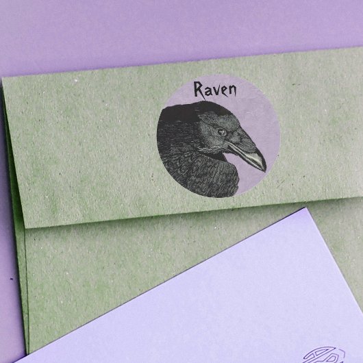 Die Raven Stickers