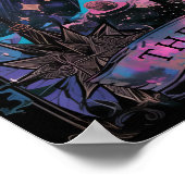 Die Raven-Tarot-Karte ist ein Hexenposter Poster (Ecke)